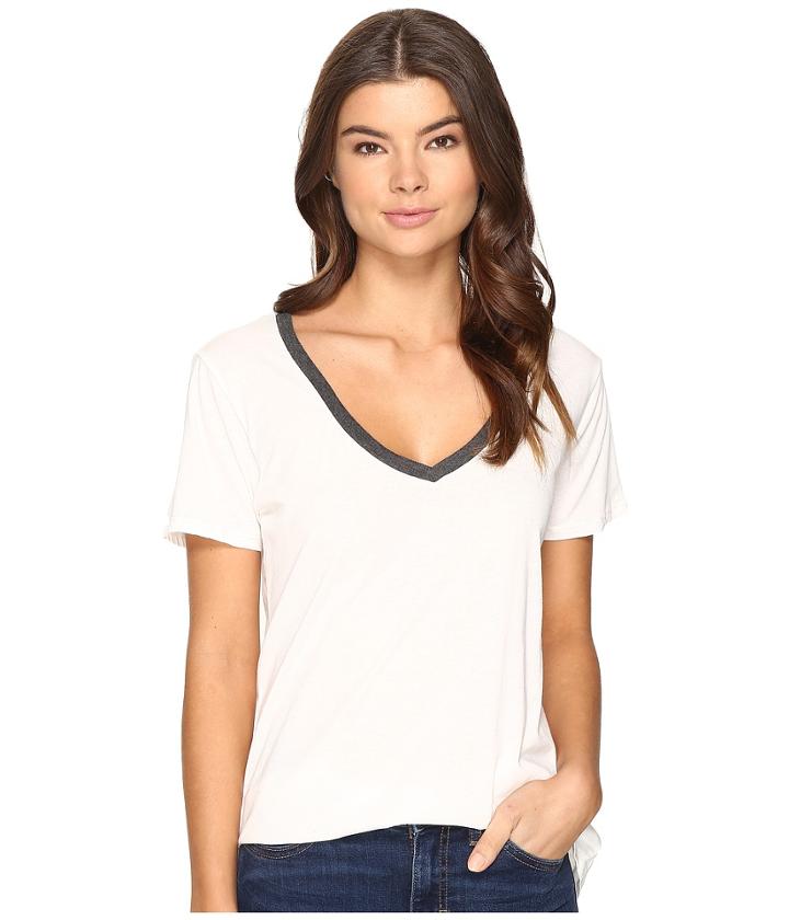 Culture Phit - Demi V-neck Ringer Tee