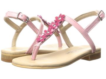 Oscar De La Renta Childrenswear - Leather Daisy Sandals