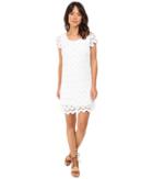 Only - Selma Cap Sleeve Lace Dress Woven