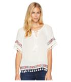 Rock And Roll Cowgirl - 3/4 Sleeve Top B4-6067