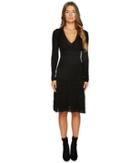 M Missoni - Solid Knit V-neck Dress