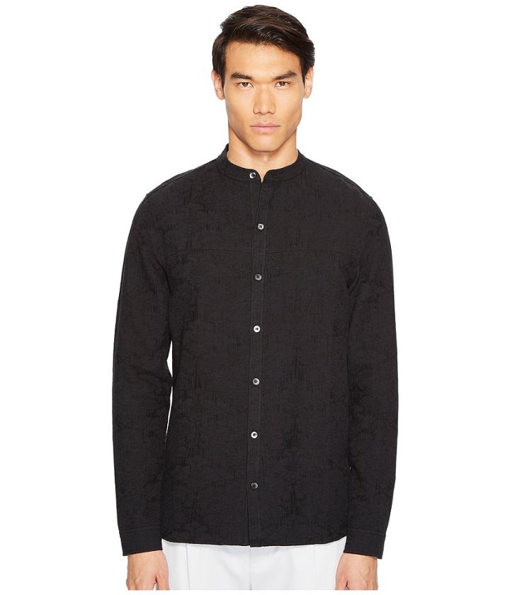 Matiere - Ethan Textured Linen-blend Button Down