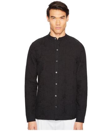 Matiere - Ethan Textured Linen-blend Button Down