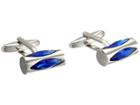Stacy Adams - Round Vintage Cuff Link With Stones
