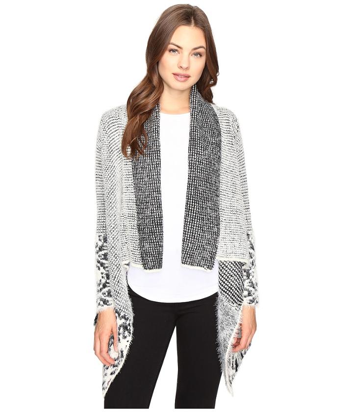 Christin Michaels - Embry Long Sleeve Fuzzy Cardigan