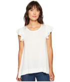 Nally &amp; Millie - Ruffle Sleeve Top