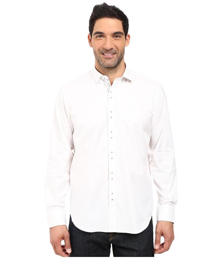 Bugatchi - Calder Classic Fit Long Sleeve Woven Shirt