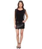 Aidan Mattox - Sequin Skirt Blousson Dress