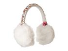 Betsey Johnson - Bejeweled Faux Fur Earmuffs