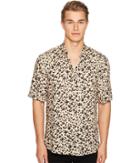 Mcq - Short Sleeve Leopard Sheehan Shirt