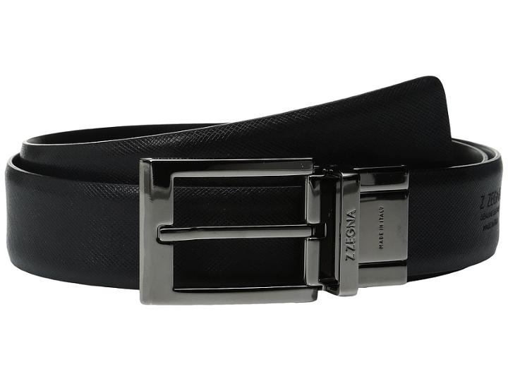 Z Zegna - Adjustable/reversible Bpopg1 H32mm Belt