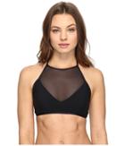 Tommy Bahama - Mesh Solids High-neck Halter Bikini Top