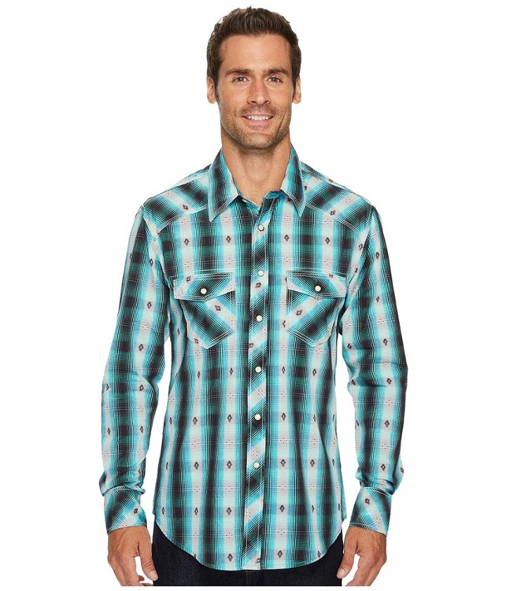 Rock And Roll Cowboy - Long Sleeve Snap B2s3153