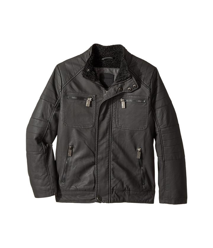 Urban Republic Kids - Sherpa Lined Moto Jacket