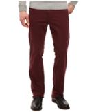 34 Heritage - Charisma Classic Fit In Burgundy Twill 34 Inseam