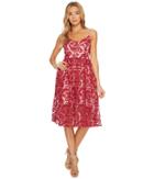 Bb Dakota - Candler Two-tone Lace Midi Dress