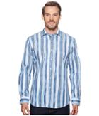 Bugatchi - Shaped Fit Striped Woven Shirt