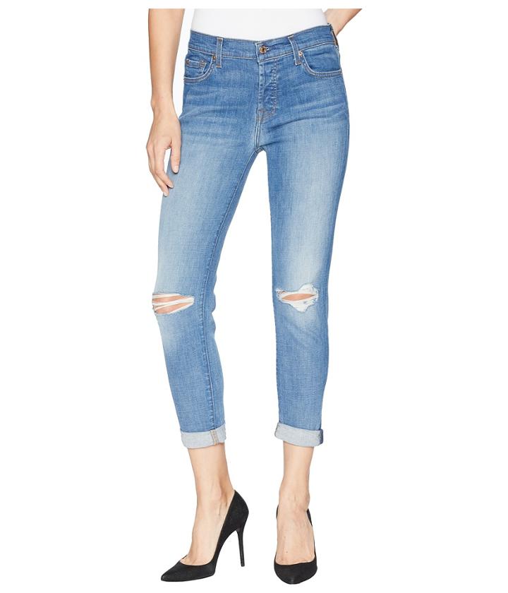 7 For All Mankind - Josefina W/ Busted Knees In Heritage Artwalk 2