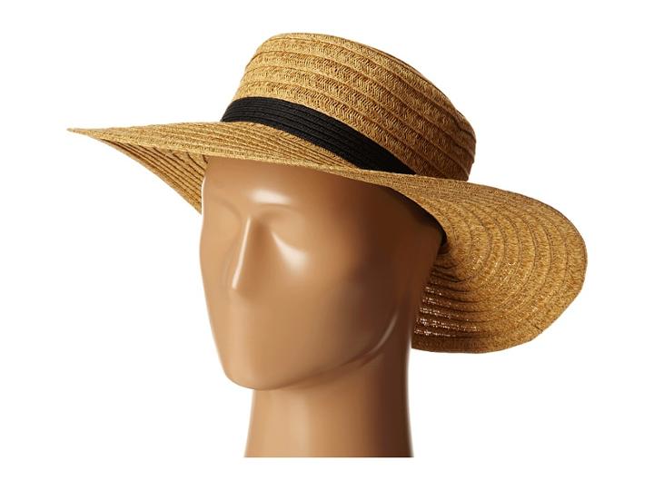 San Diego Hat Company Ubl6474 Ultrabraid Sunbrim W/ Ribbon Bow