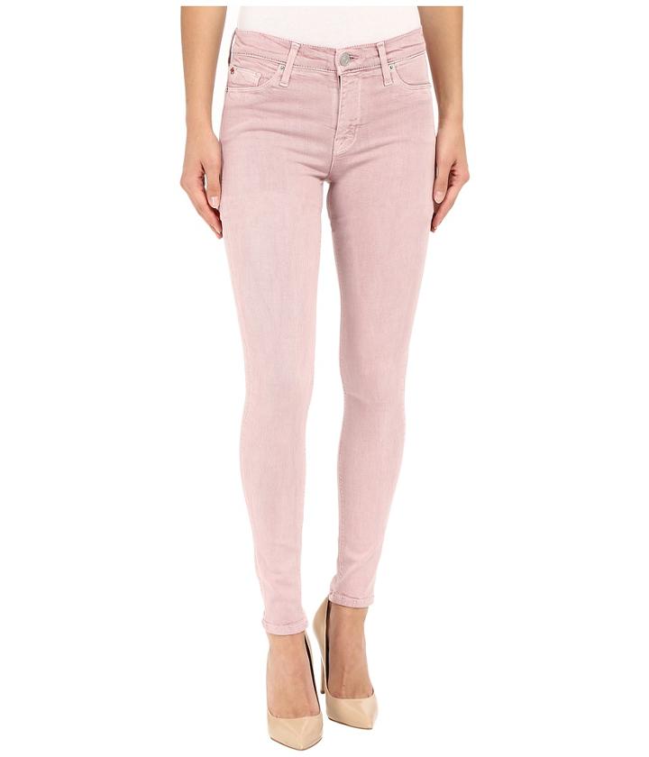 Hudson - Nico Mid-rise Super Skinny In Soft Pink