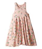 Stella Mccartney Kids - Zig Skater Dress W/ All Over Pineapple Print