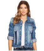 Blank Nyc - Western Color Block Jacket In World On Fire