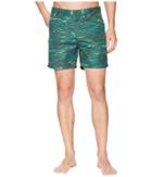 Scotch &amp; Soda - Medium Length Swim Shorts In Sophisticated Patterns