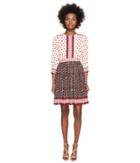 Kate Spade New York - Rambling Roses Floral Tile Mini Dress