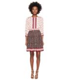 Kate Spade New York - Rambling Roses Floral Tile Mini Dress