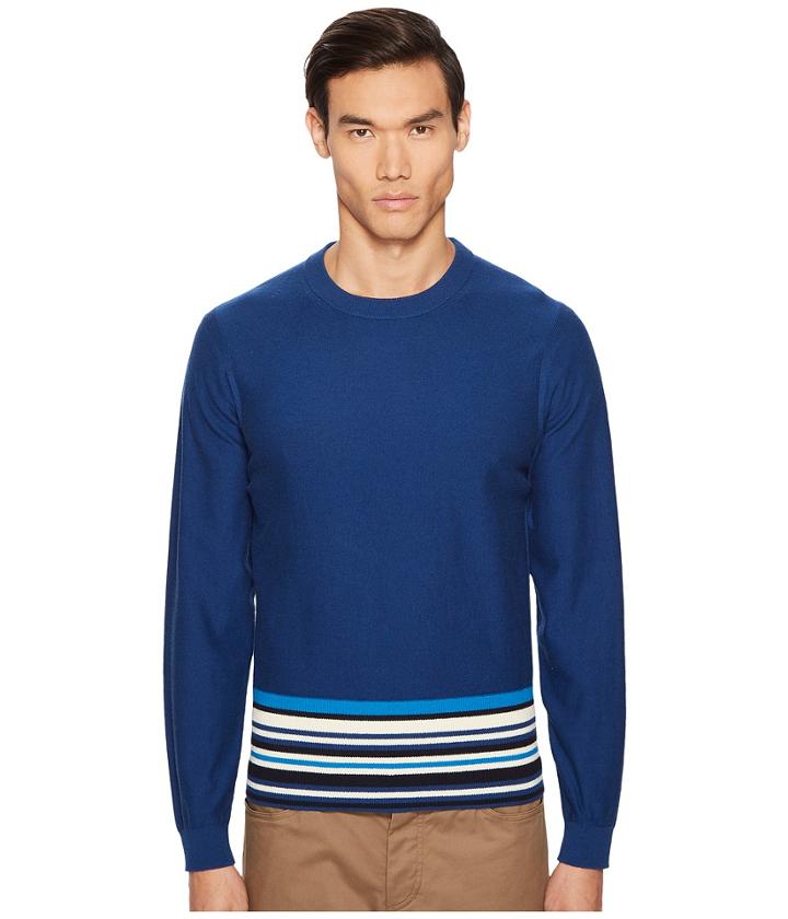 Paul Smith - Sweatshirt With Stripe Trim