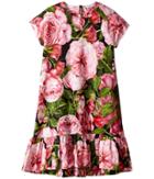 Dolce &amp; Gabbana Kids - Rose Interlock Dress