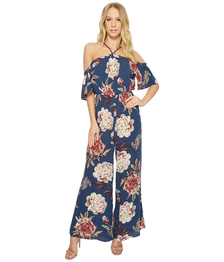 American Rose - Lily High Neck Off The Shoulder Jumper