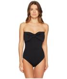 Kate Spade New York - Solids #80 Bandeau One-piece W/ Removable Soft Cups Strap