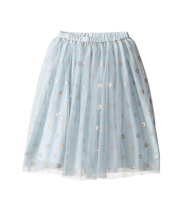 Kardashian Kids - Below Knee Mesh Sequin Skirt