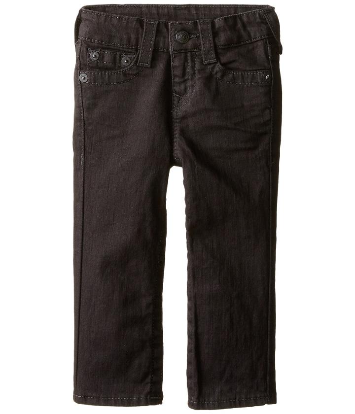 True Religion Kids - Superfly Geno Single End Class Sulfur Black Stretch In Superfly Wash
