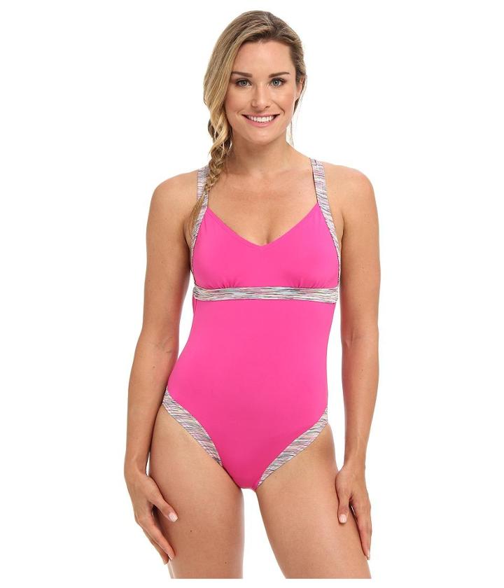 Tyr Sonoma V-neck Open Back One Piece
