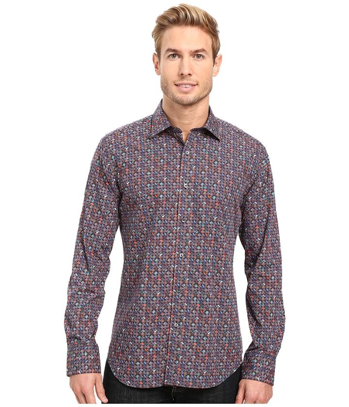 Bugatchi - Colombo Long Sleeve Woven Shirt