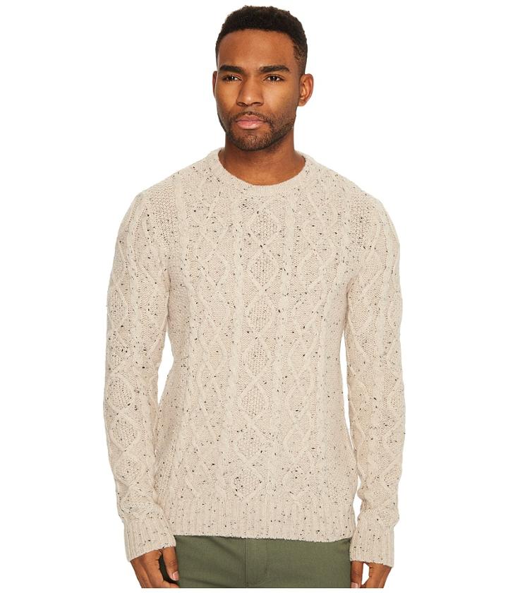 Original Penguin - Long Sleeve Wool Alpaca Fish