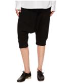 Y's By Yohji Yamamoto - Short Length Sarouel Pnt Drop Crotch Shorts