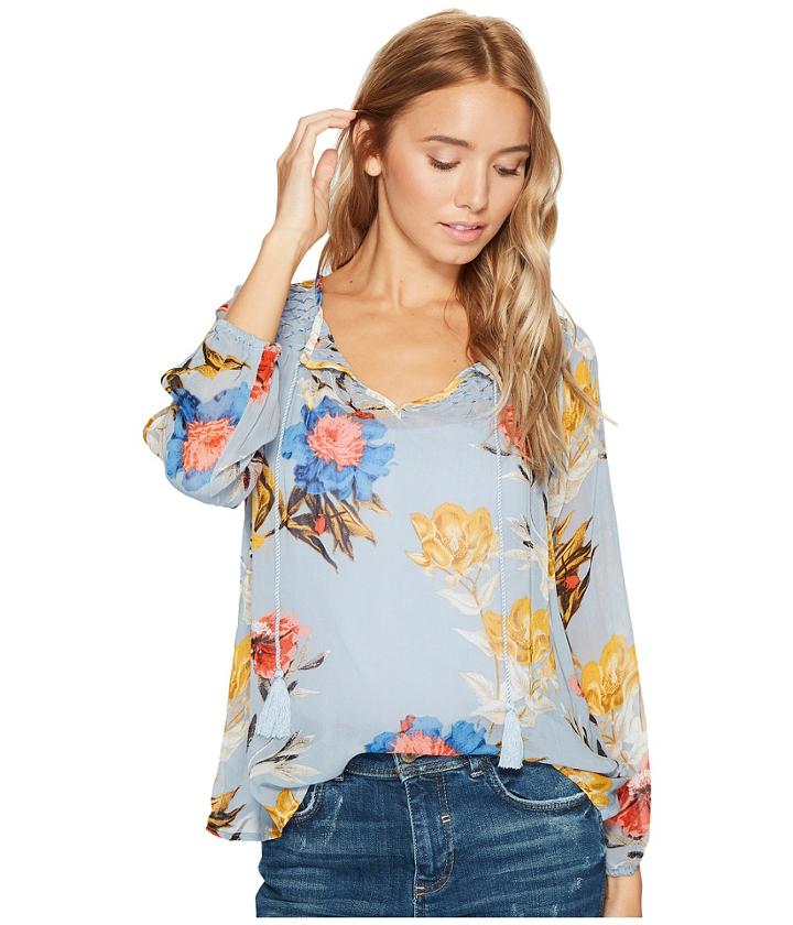 Lucky Brand - Tucked Peasant Top