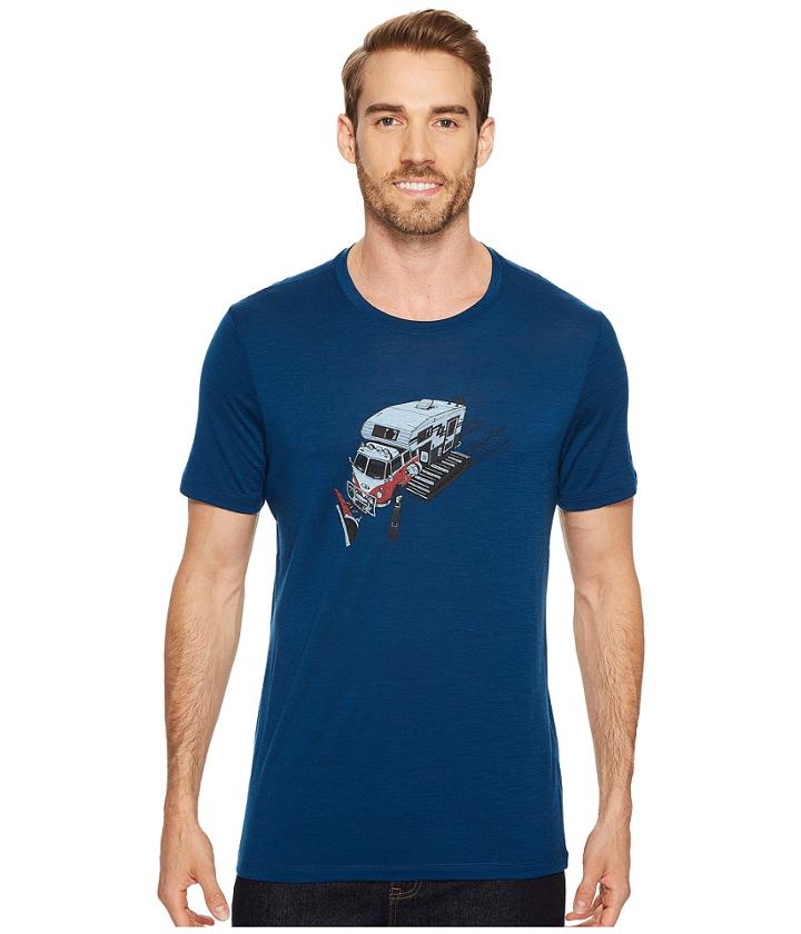 Icebreaker - Tech Lite Short Sleeve Crewe Snow Bug