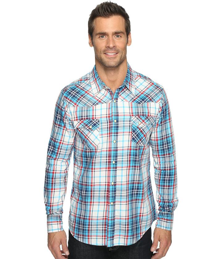 Rock And Roll Cowboy - Long Sleeve Snap B2s9058