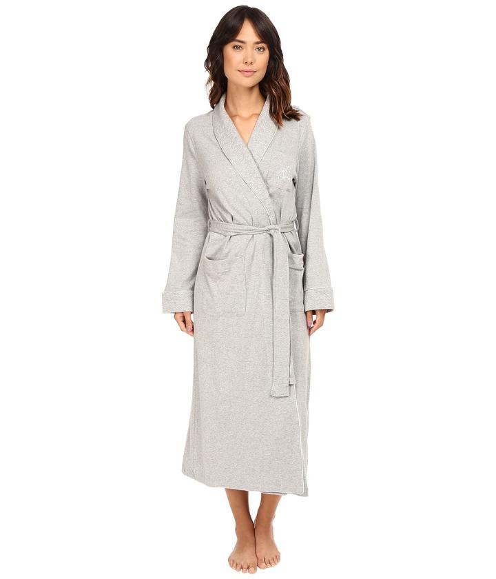 Lauren Ralph Lauren - Quilted Collar Long Robe