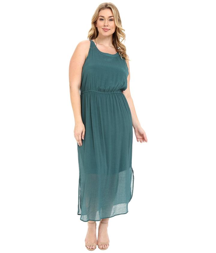 Nic+zoe - Plus Size Emerald Burst Dress