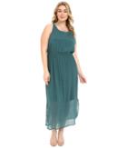 Nic+zoe - Plus Size Emerald Burst Dress