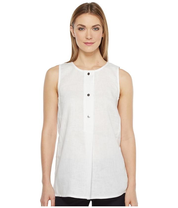 Ellen Tracy - Button Tunic