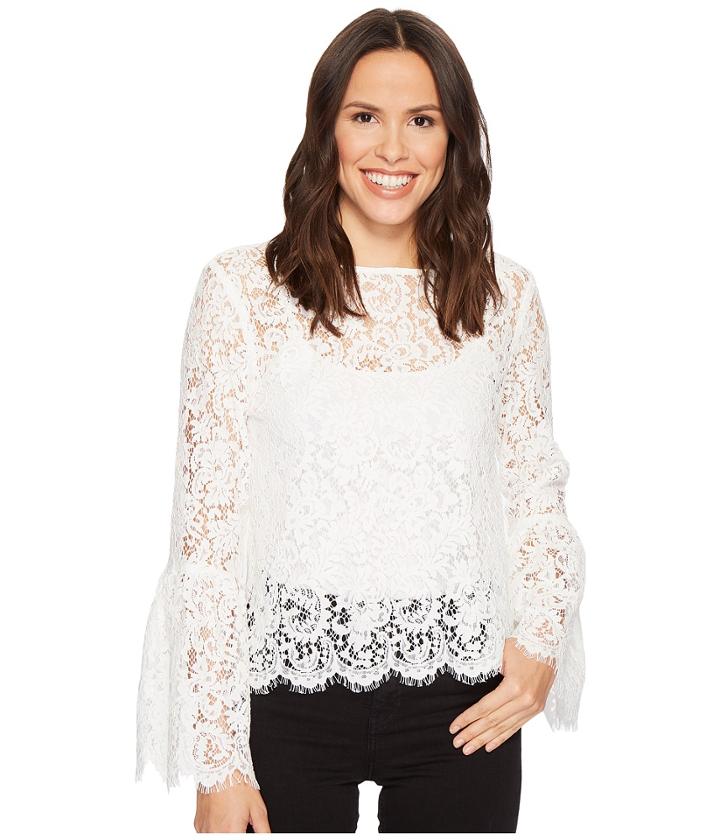 Karen Kane - Bell Sleeve Lace Top