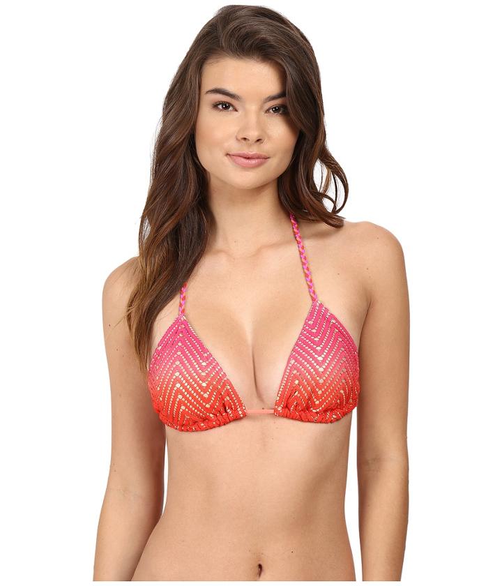 Luli Fama - Sunset Angel Braided Triangle Top