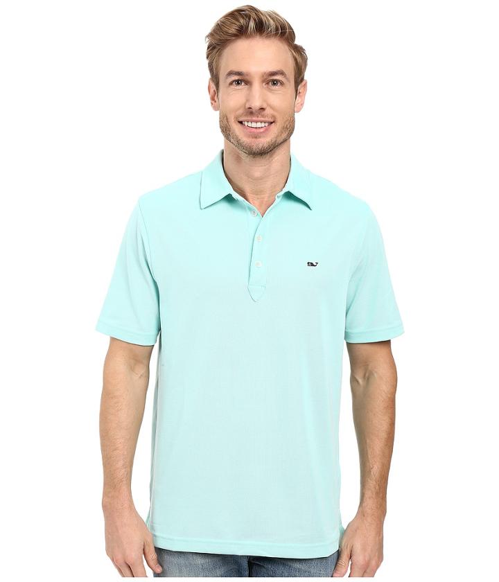 Vineyard Vines - Marshall Solid Pique Performance Polo