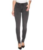 Sanctuary - Saige Curvy Skinny Pants W/ Black Rose Embroidery